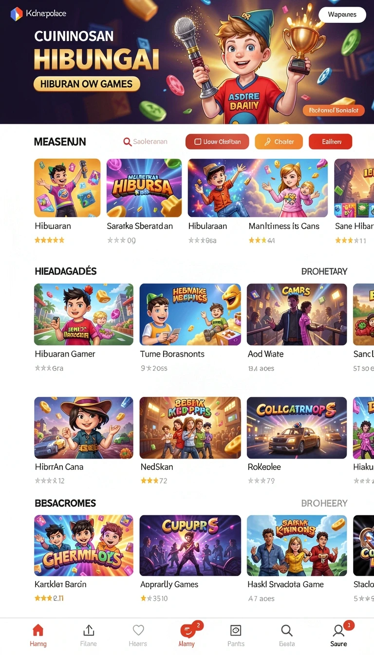 Cuplikan layar menu unduhan kekar4d untuk perangkat Android